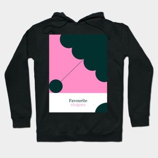 More favourite shapes print Hoodie